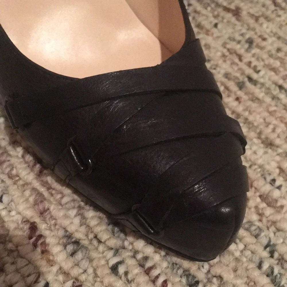 Black platform pump from Boutique 9